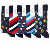 Jemsox Men’s 5-Pack Premium Socks Multipack - Crew Socks for Everyday, Dress & Athletic Use