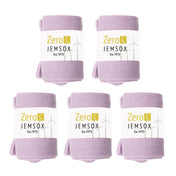 Luxury Socks Multipack 3 Pairs / 5-Pairs Lavender Purple Plain Colour Men's Crew Socks Size 7-12