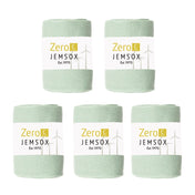 Luxury Socks Multipack 3 Pairs / 5-Pairs Mint Green Plain Colour Men's Crew Socks Size 7-12
