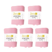 Luxury Socks Multipack 3 Pairs / 5-Pairs Rose Pink Plain Colour Men's Crew Socks Size 7-12