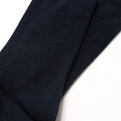 5 Pack - Men’s Luxury Navy Blue Plain Colour Organic Cotton Comfort Welt Socks – UK 6-9