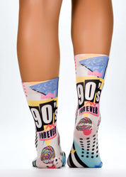 90'S THEME Ladies Fun Gift Socks