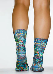 ART CROCODILE Ladies Fashion Gift Socks