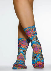 BARAQUE FLOWER Ladies Novelty Gift Socks