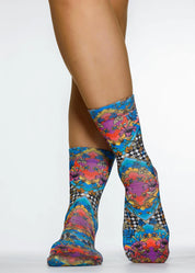 BARAQUE FLOWER Ladies Novelty Gift Socks