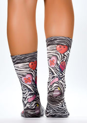 BROKEN HEARTS Ladies Novelty Gift Socks