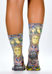 CERAMIC SUN Ladies Fun Gift Socks