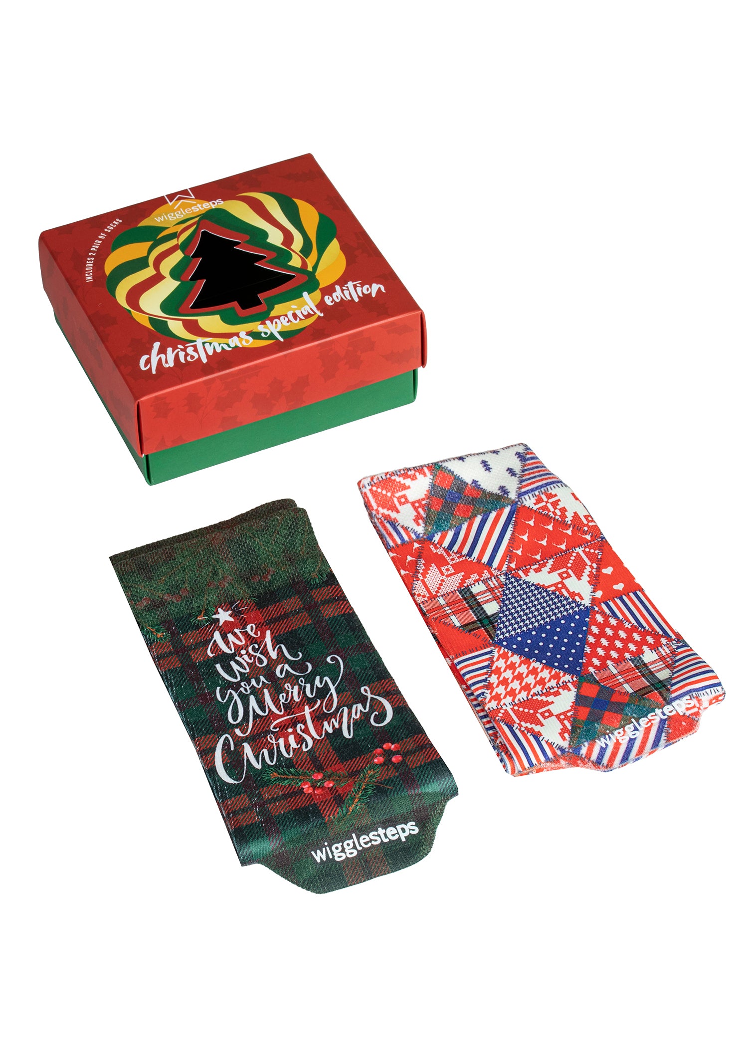 Christmas Tree socks Gift Box (Ladies)