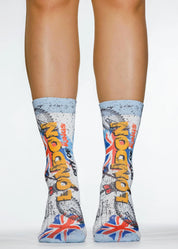 CITY OF KING Ladies London Novelty Gift Socks