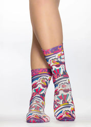 COLOUR ART Ladies Novelty Gift Socks