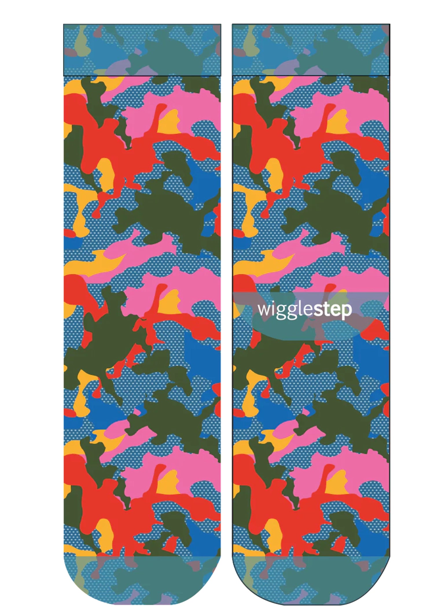 COLOUR CAMO Ladies Fun Gift Socks