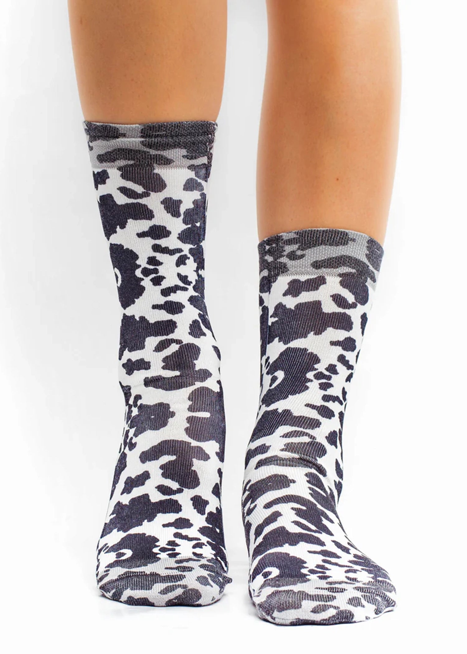 COW PRINT Ladies Novelty Gift Socks