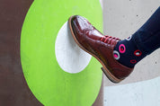 Spot in a Circle Mens Socks – Organic Cotton