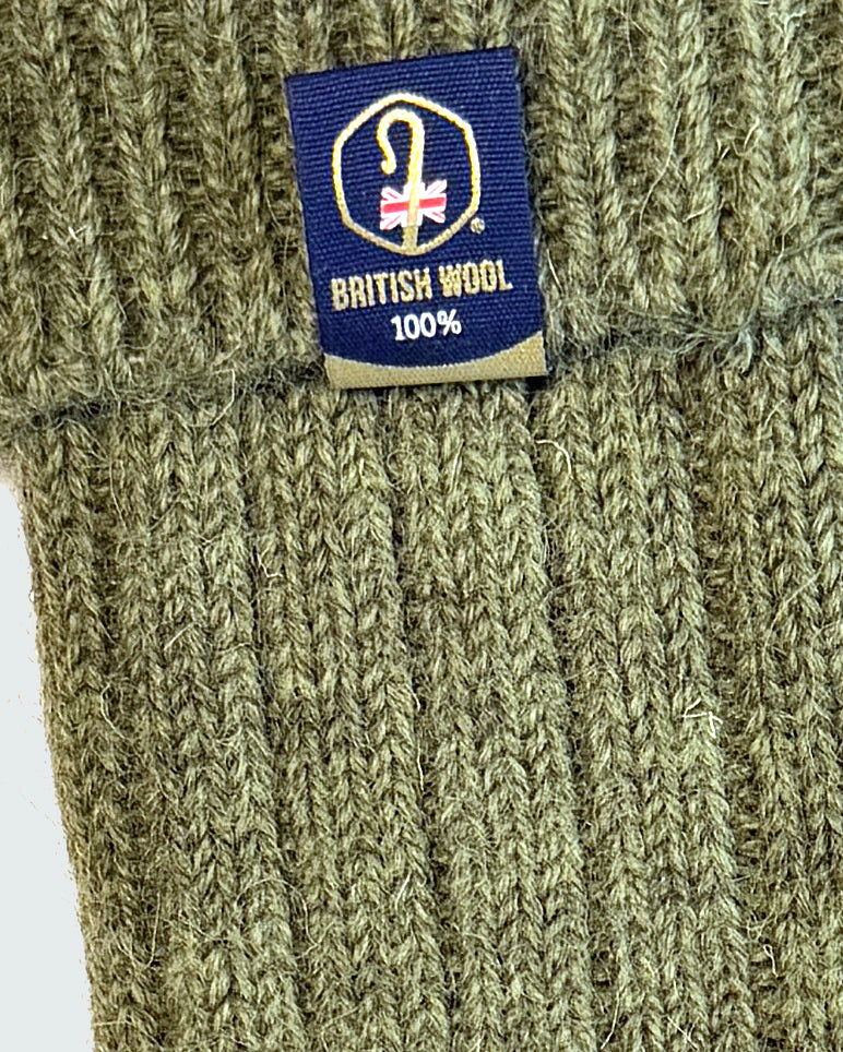 British Wool Boot Socks – Dark Apple | 100% British Wool Luxury Boot Socks