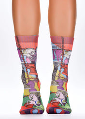 EQUESTRIAN Ladies Novelty Gift Socks