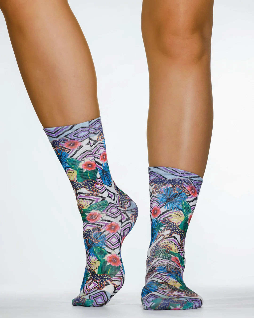 EXOTIC PANTHER Ladies Novelty Gift Socks