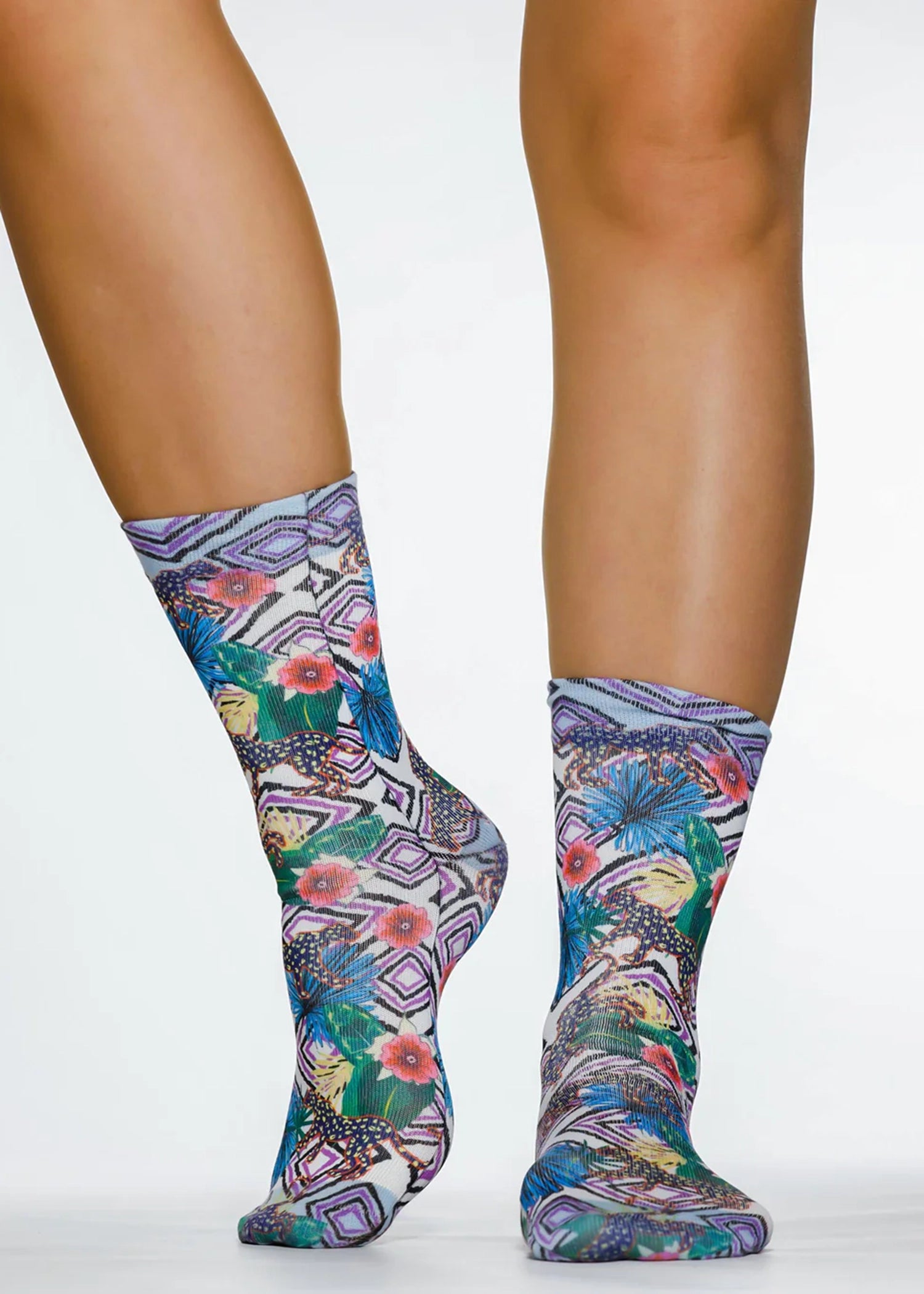 EXOTIC PANTHER Ladies Novelty Gift Socks