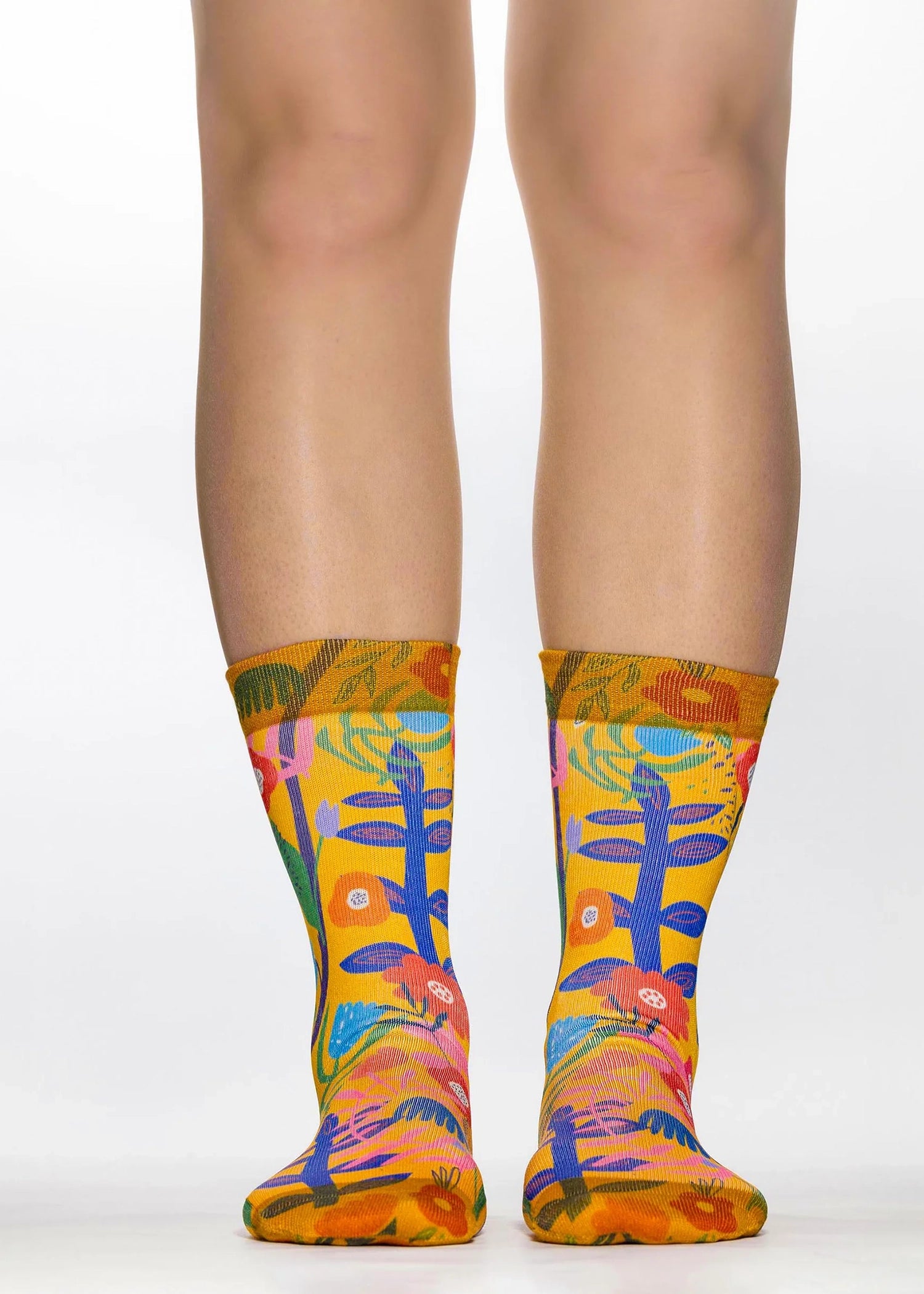 FLOWER LINE I Ladies Novelty Gift Socks