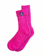 PREORDER - British Wool Boot Socks – Fandango Pink | UK 4-7