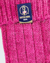 PREORDER - British Wool Boot Socks – Fandango Pink | UK 4-7