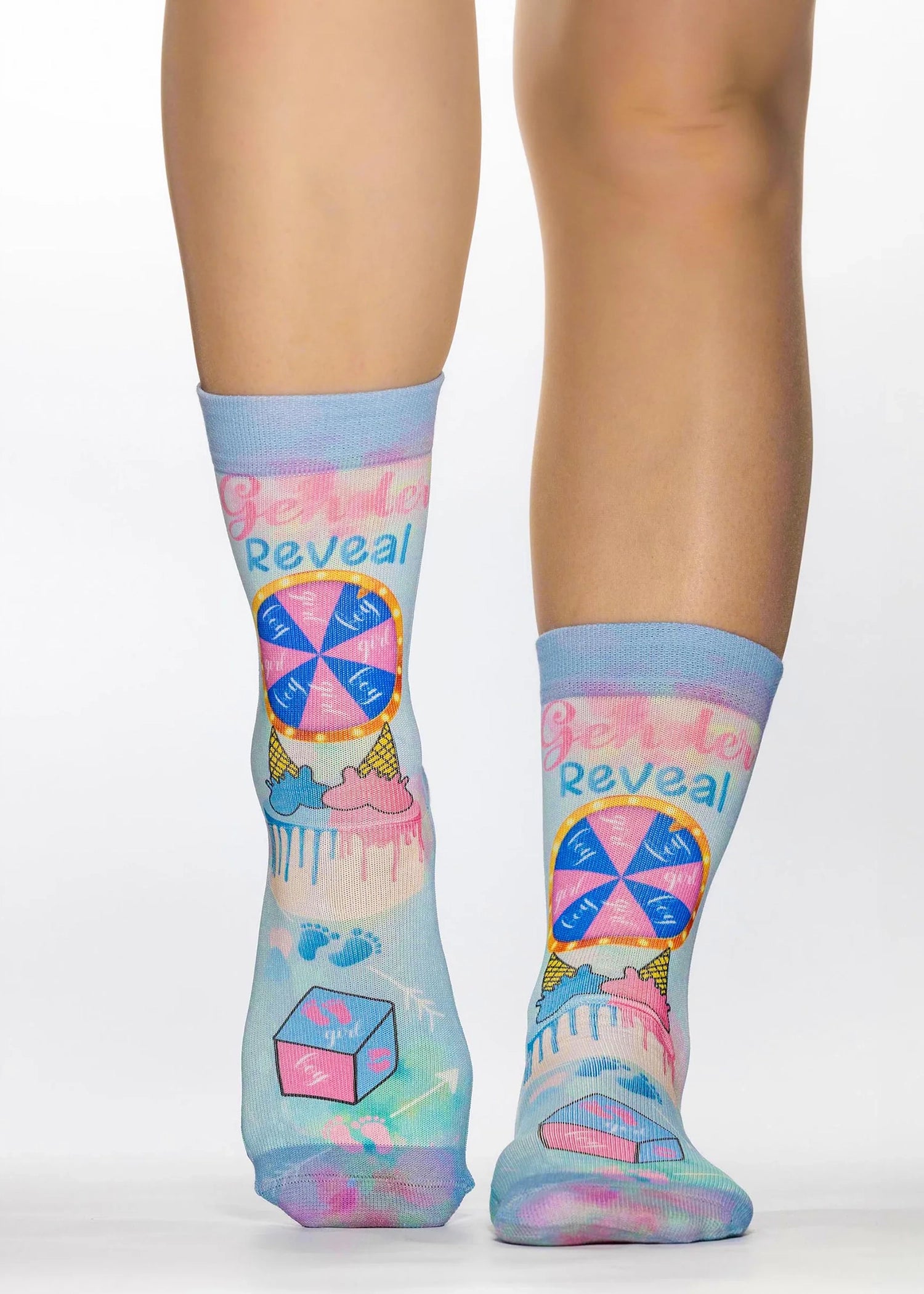 GENDER REVEAL Ladies Fashion Gift Socks
