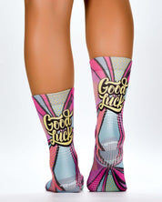 GOOD LUCK Ladies Novelty Gift Socks