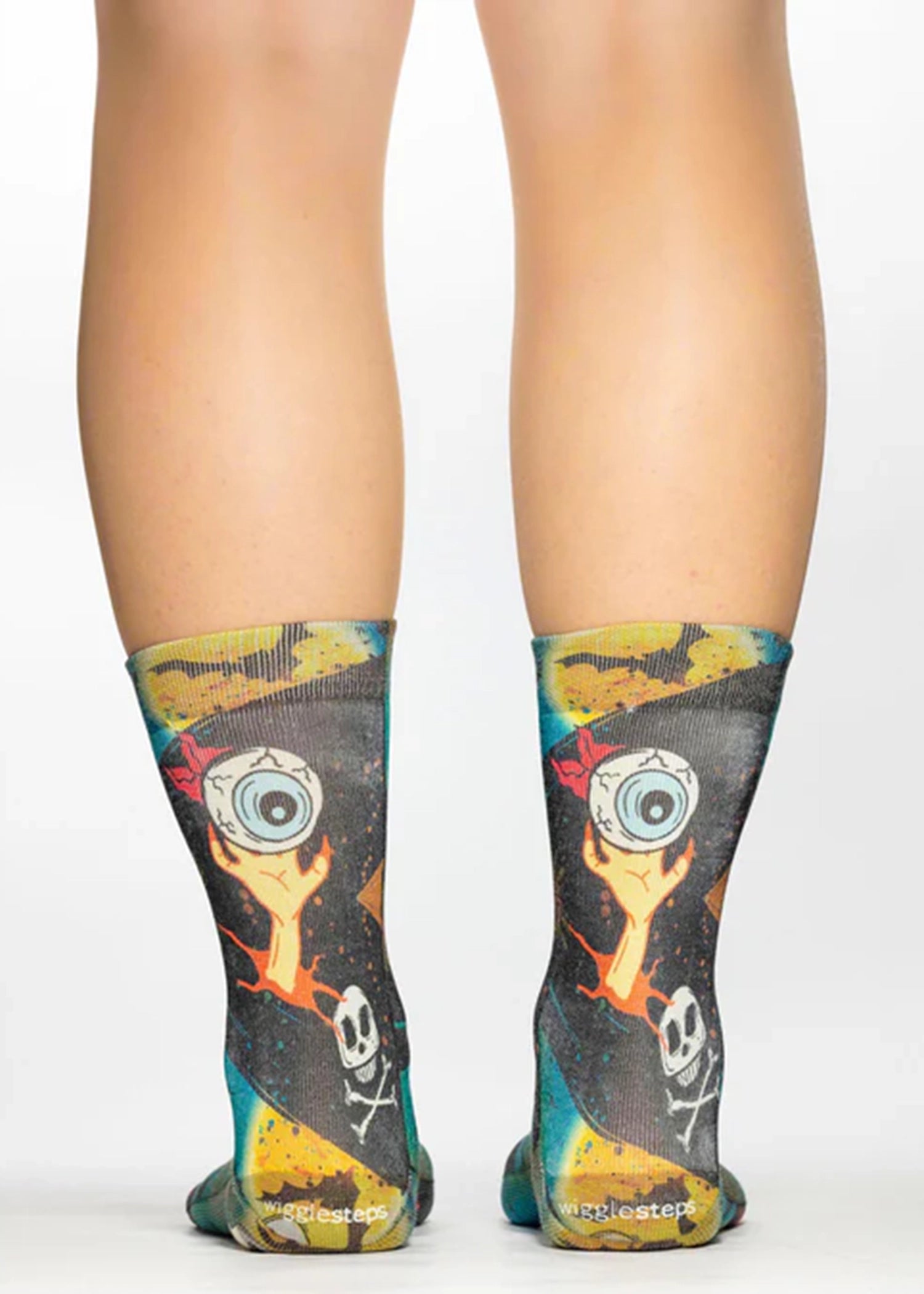 HALLOWEEN SKULL Ladies Novelty Gift Socks
