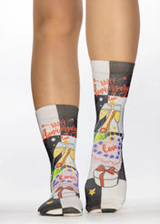 HAPPY ANNIVERSARY I Ladies Novelty Gift Socks