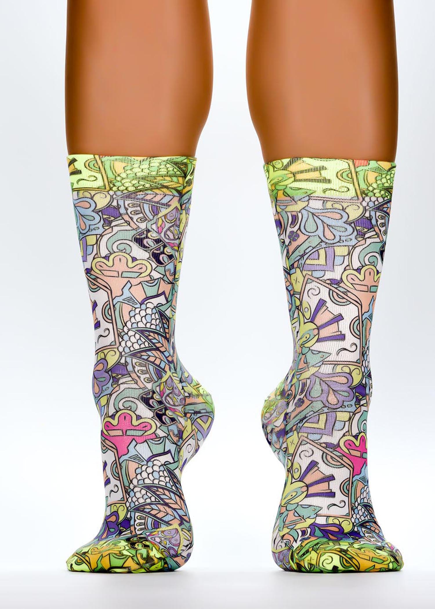 ILLUSION Ladies Novelty Gift Socks