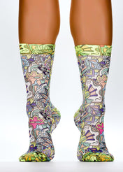 ILLUSION Ladies Novelty Gift Socks