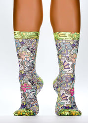 ILLUSION Ladies Novelty Gift Socks