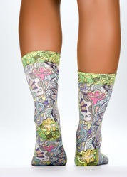 ILLUSION Ladies Novelty Gift Socks