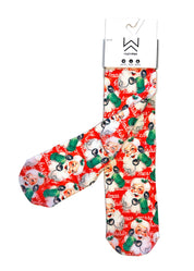 Santa Mens Christmas Novelty Socks