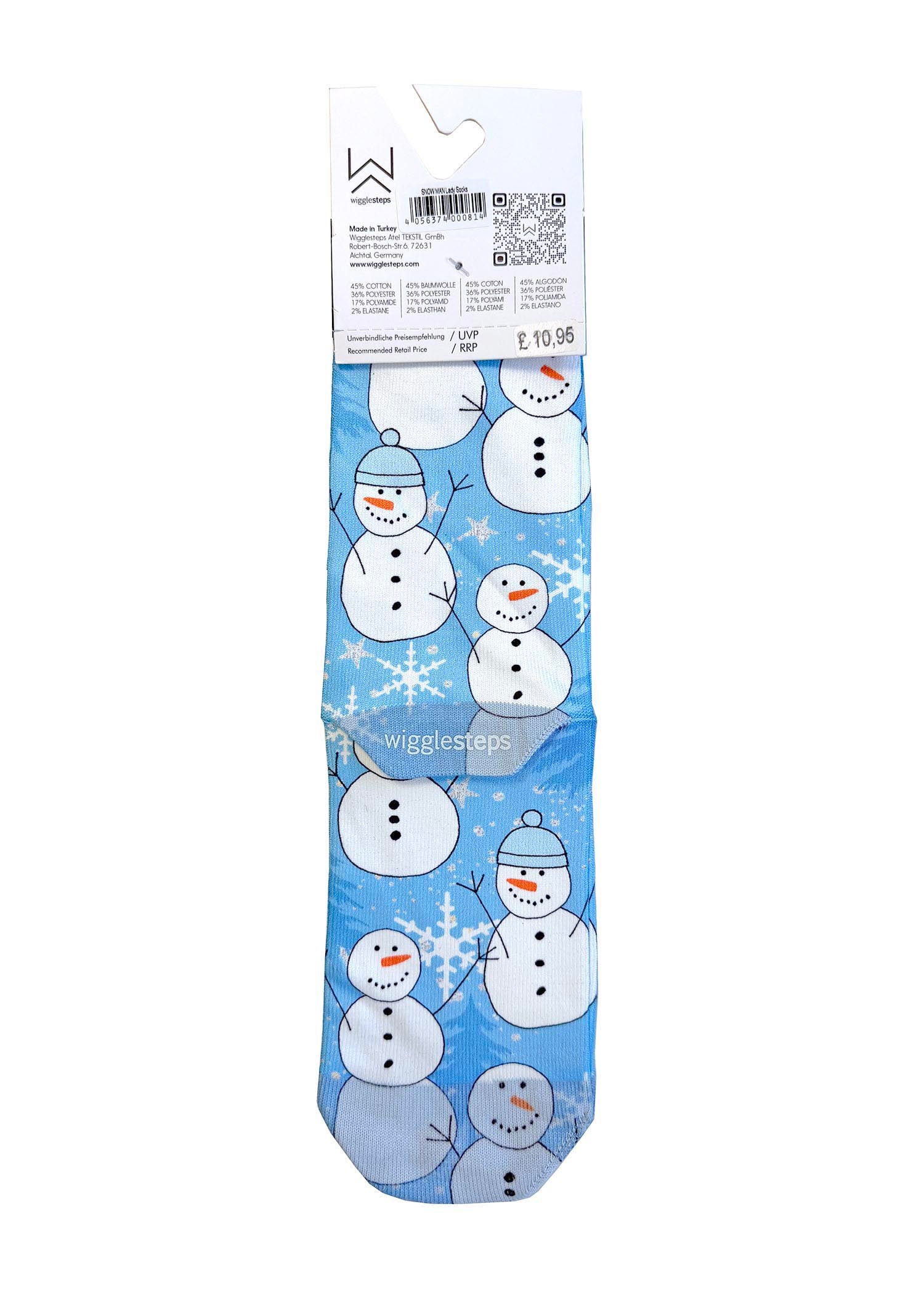 Snowman Ladies Socks