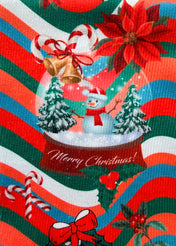 Christmas Wave Mens Socks