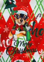 Damask Decor I Christmas Ladies Socks