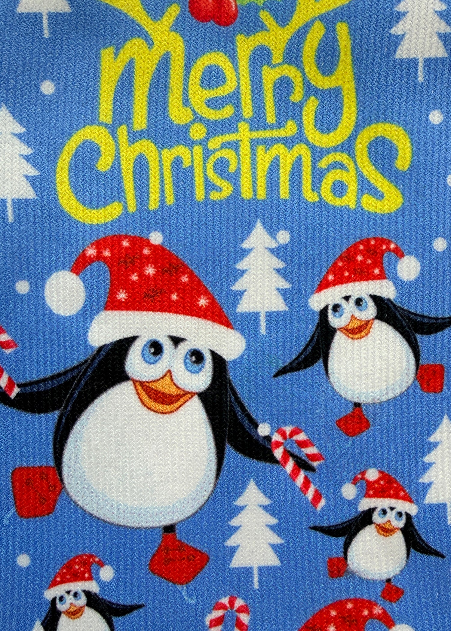 Christmas Penguin Ladies Socks