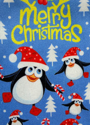 Christmas Penguin Ladies Socks