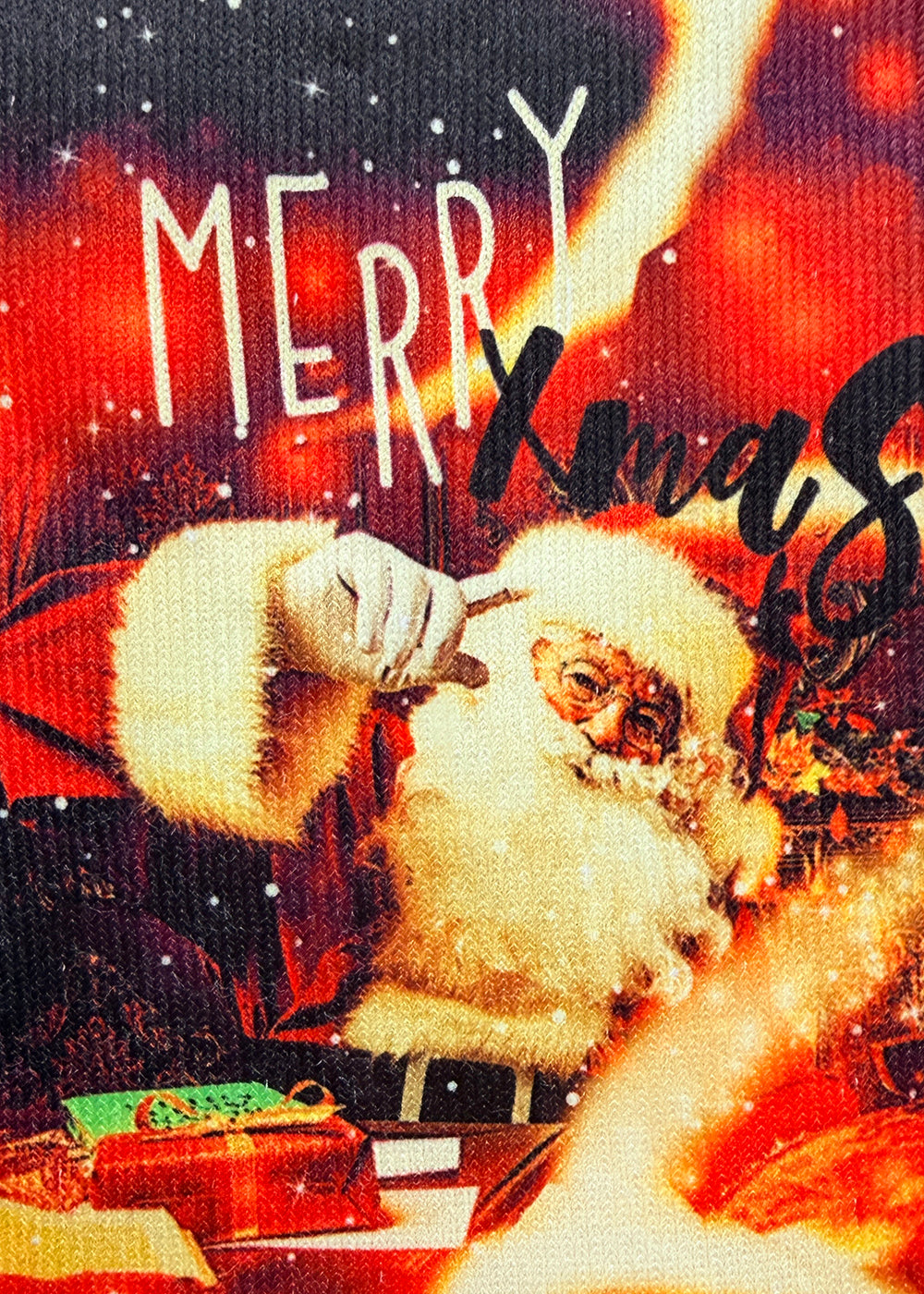 Santa Trip Ladies Funny Christmas Socks