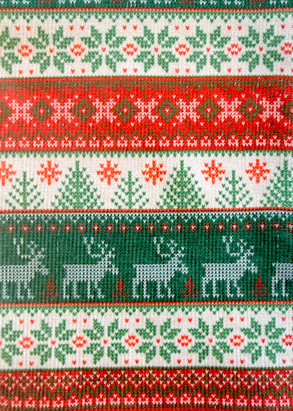 Knitted Deer Mens Novelty Socks