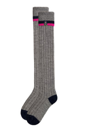 Wellington Boot Socks – Smoke Grey | 100% British Wool | UK 4-7