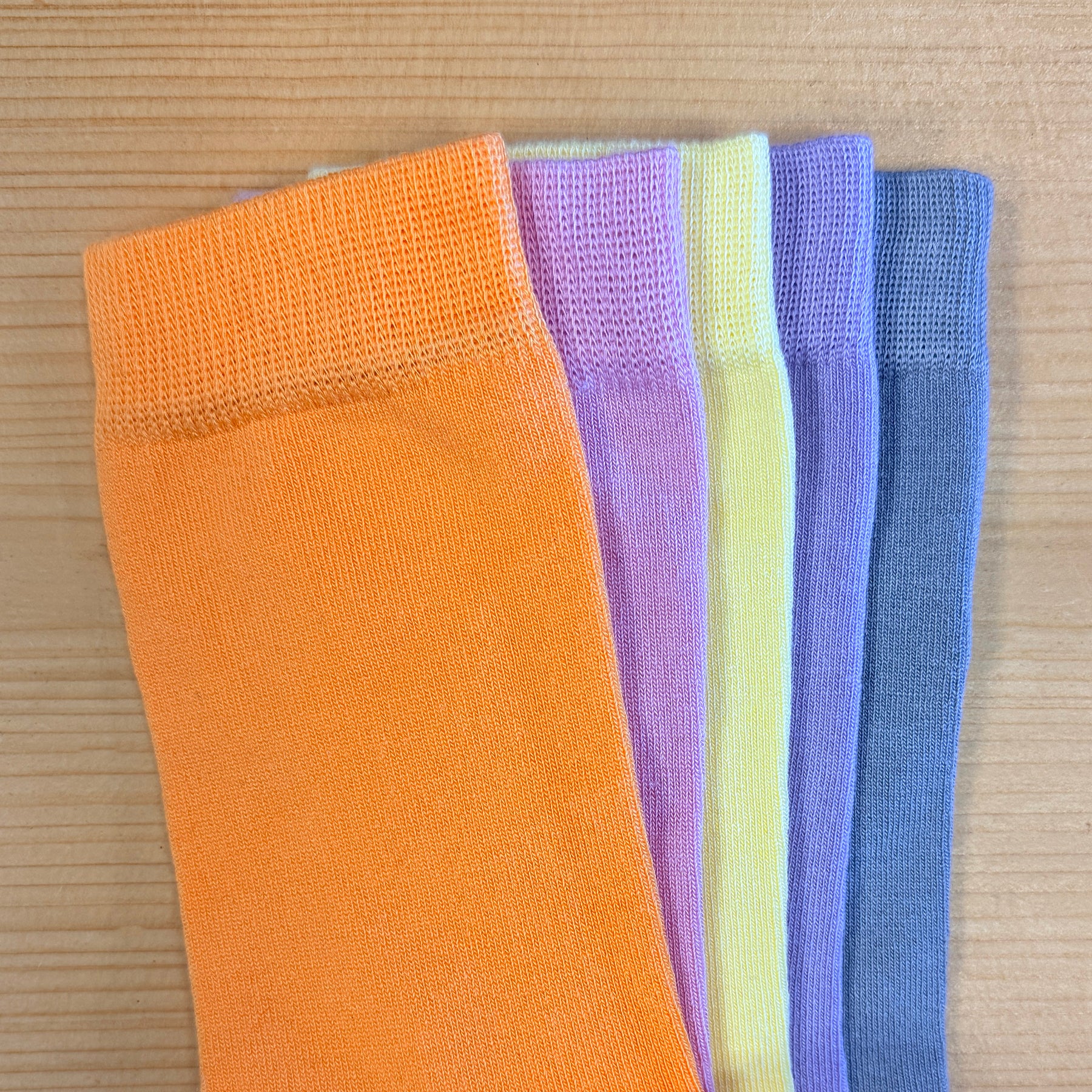 Luxury Plain Colour Socks Neutrals – 5 Pair Gift Set