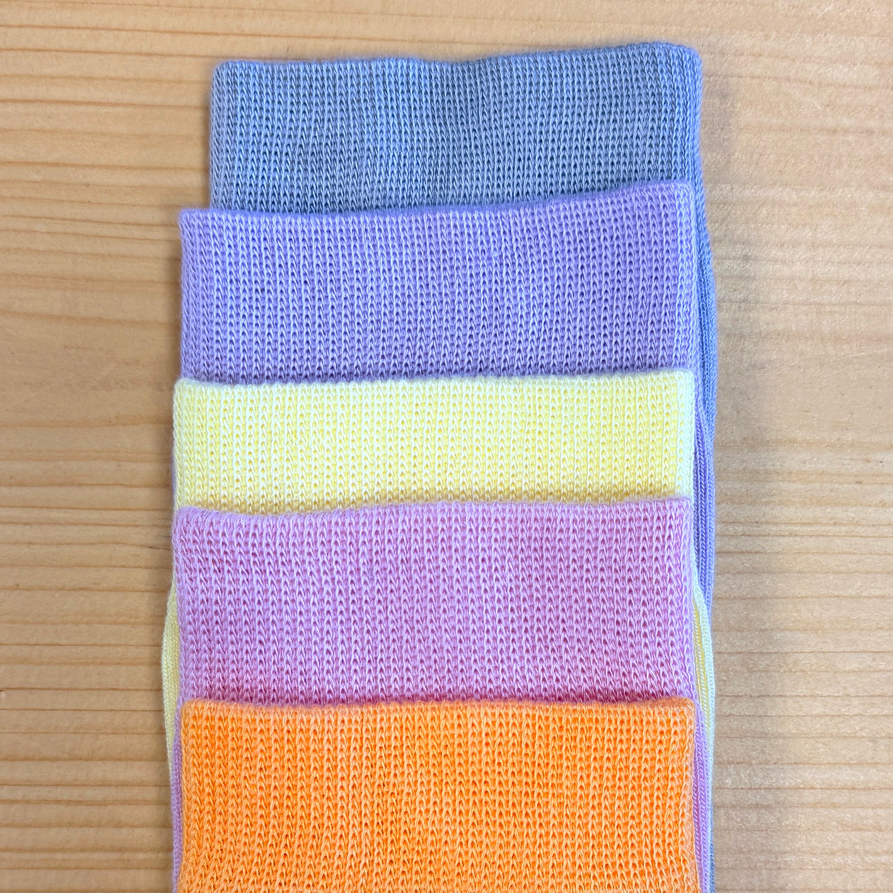 Luxury Plain Colour Socks Neutrals – 5 Pair Gift Set