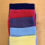 Luxury Plain Colour Socks Mid-Tones – 5 Pair Gift Set