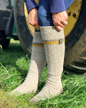 Wellington Boot Socks – Natural Twist | 100% British Wool | UK 4-7