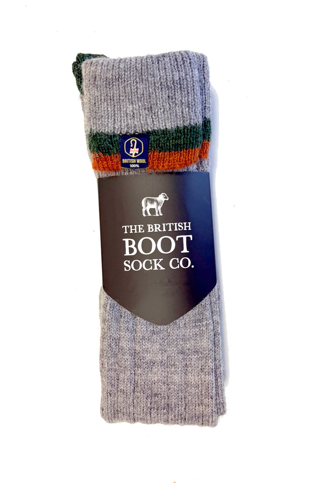 Wellington Boot Socks – Smoke & Celtic | 100% British Wool | UK 8–12