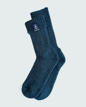 British Wool Boot Socks – Mallard | 100% British Wool Luxury Boot Socks