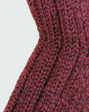 British Wool Boot Socks – Burgundy | 100% British Wool Luxury Boot Socks