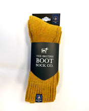 British Wool Boot Socks – Mustard Fields | 100% British Wool Luxury Boot Socks