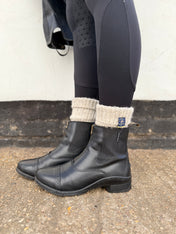 British Wool Boot Socks – Smoke | 100% British Wool Luxury Boot Socks